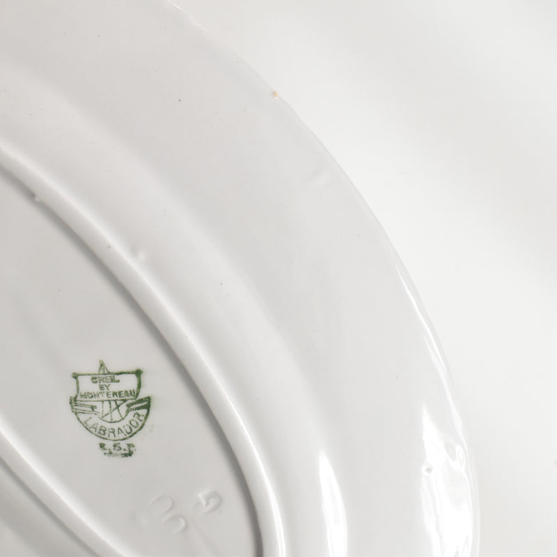 Antique Raviere Creil et Montereau White