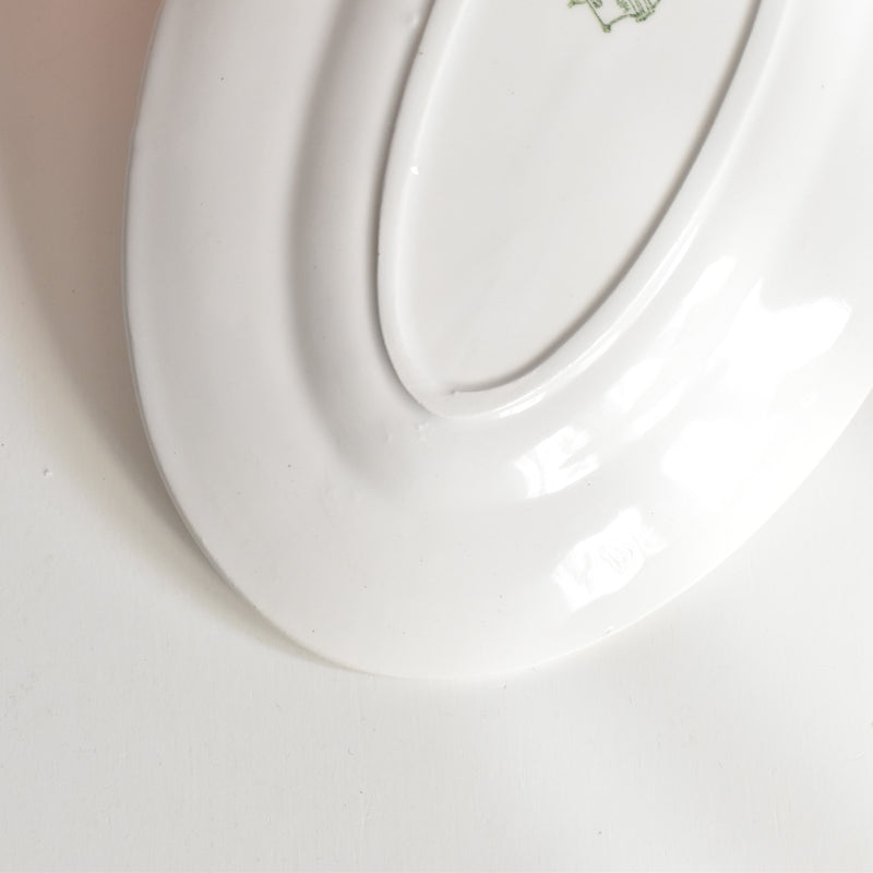 Antique Raviere Creil et Montereau White