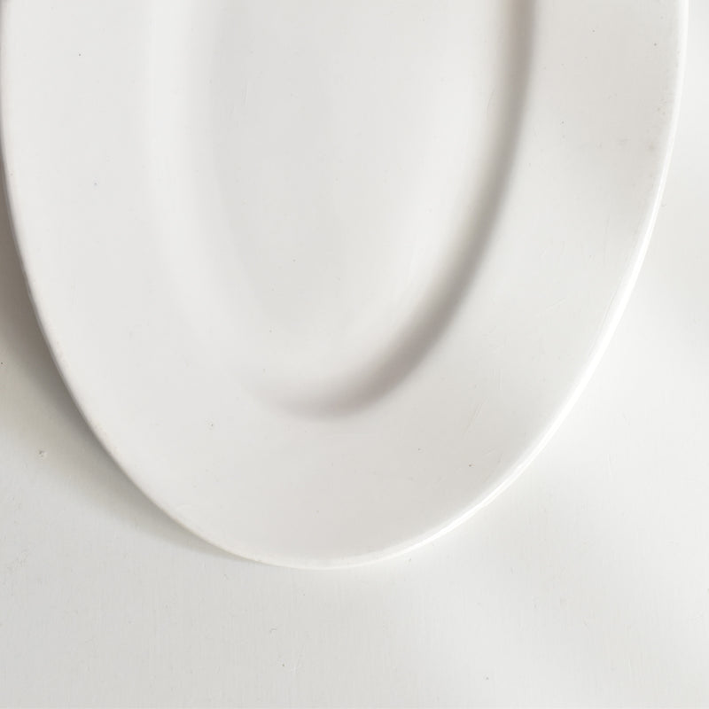 Antique Raviere Creil et Montereau White