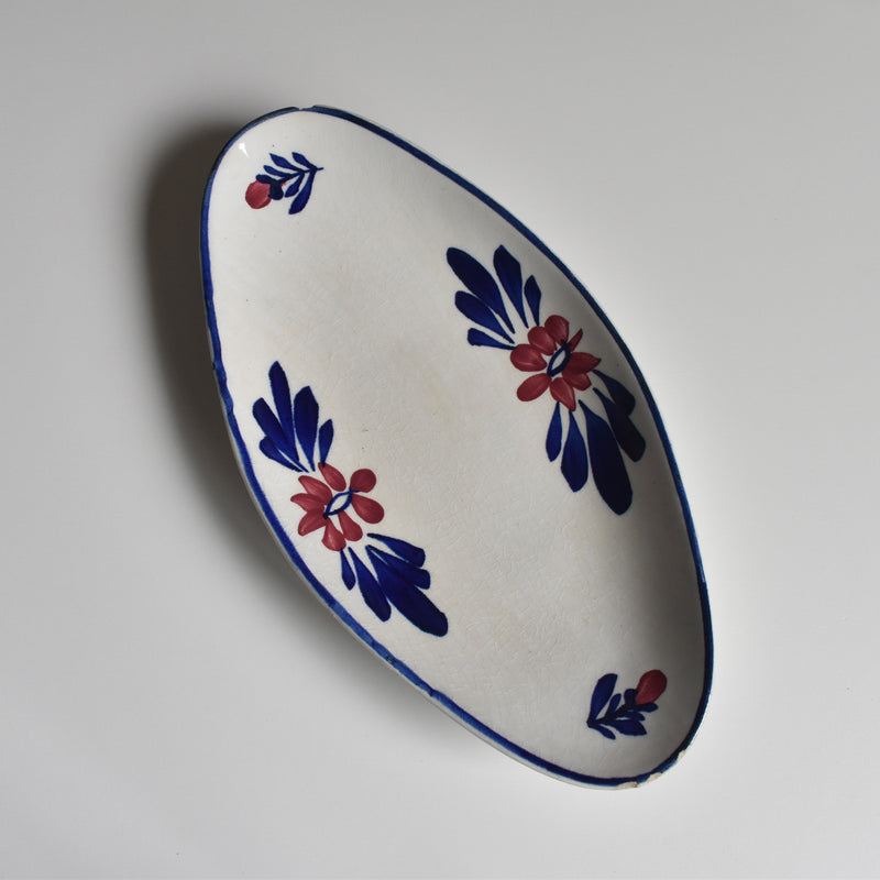 Antique Gien Flora Raviere