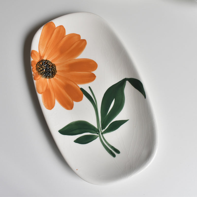 Vintage Raviere Gien Hand-painted