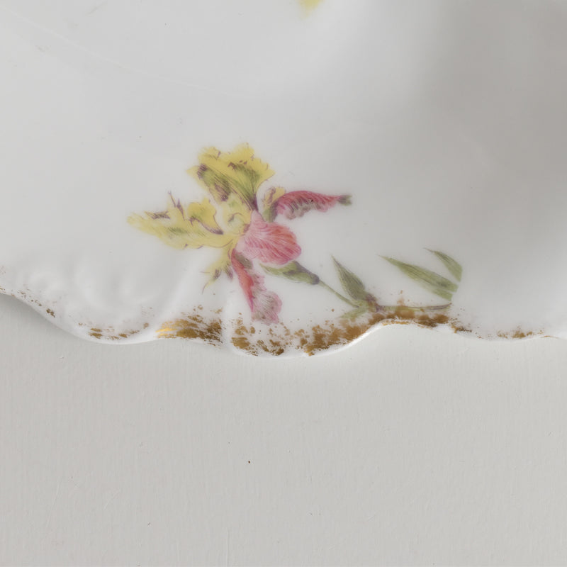 Antique Raviers Limoges Elite Iris D