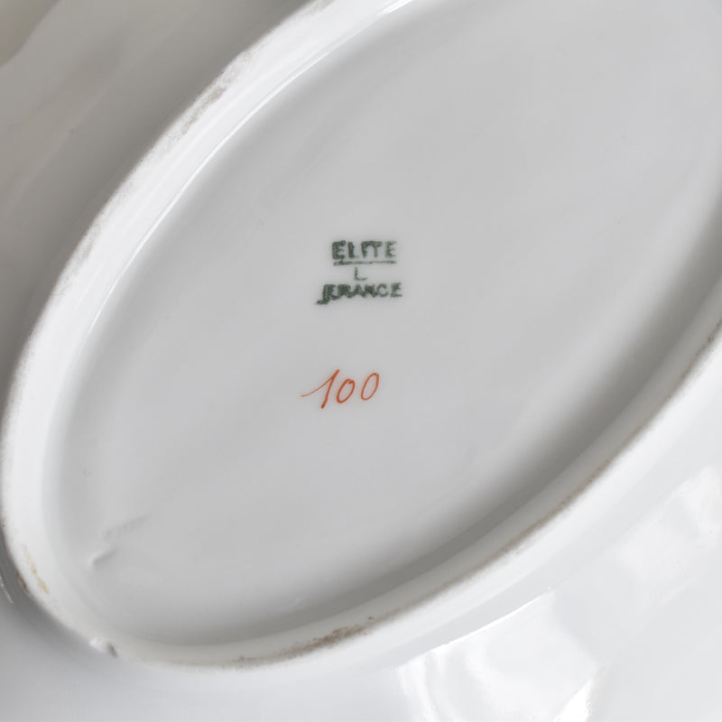 Antique Raviers Limoges Elite Iris D