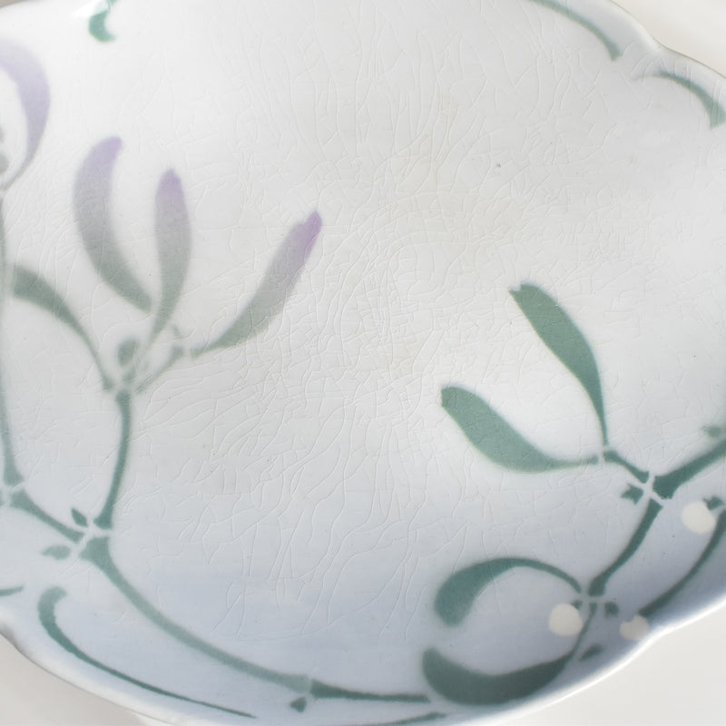 Antique Luneville GUI (Mistletoe) LACHENAL A Terrine