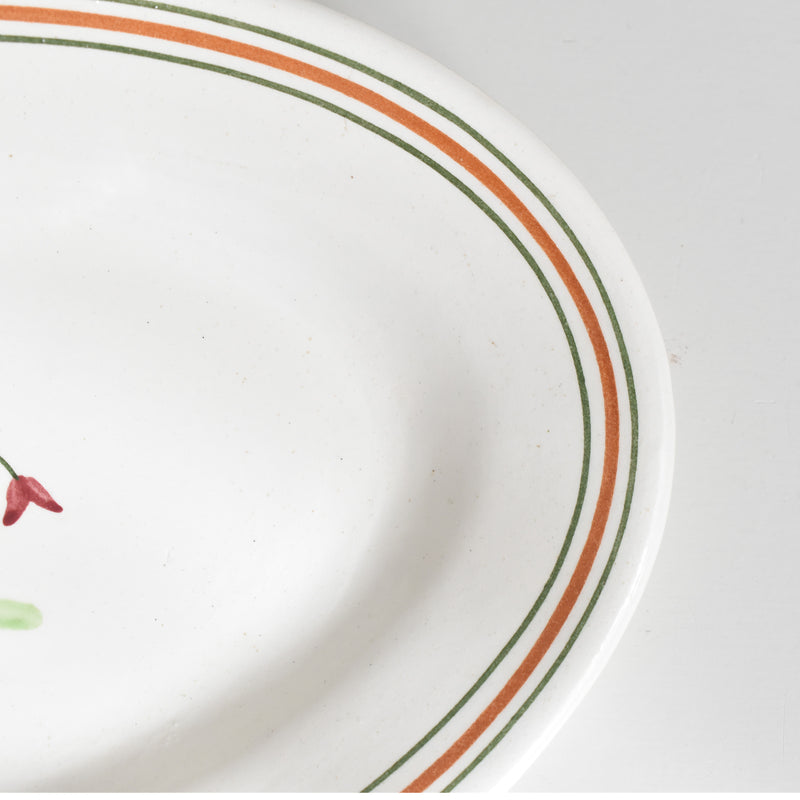 Vintage dish with a handle, Françoise