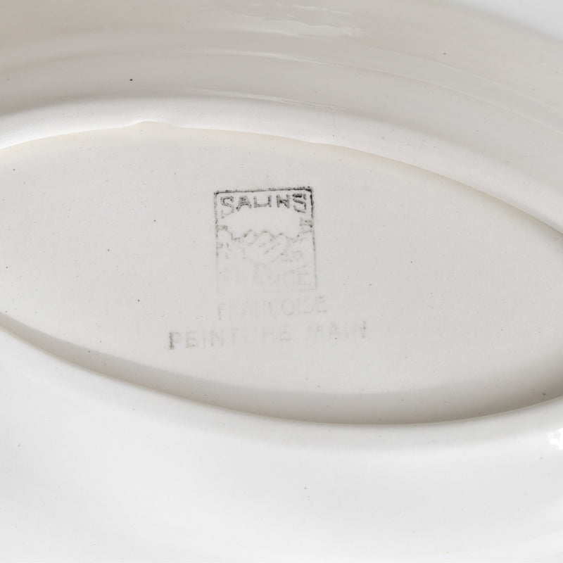Vintage dish with a handle, Françoise