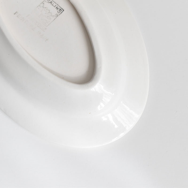 Vintage dish with a handle, Françoise