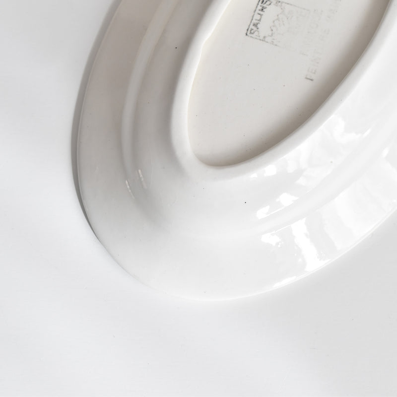 Vintage dish with a handle, Françoise