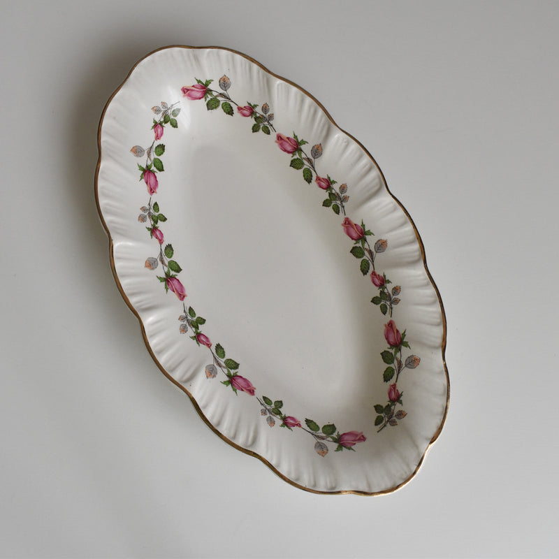 Vintage Digoin & Sarreguemines Carina Ravier Dish