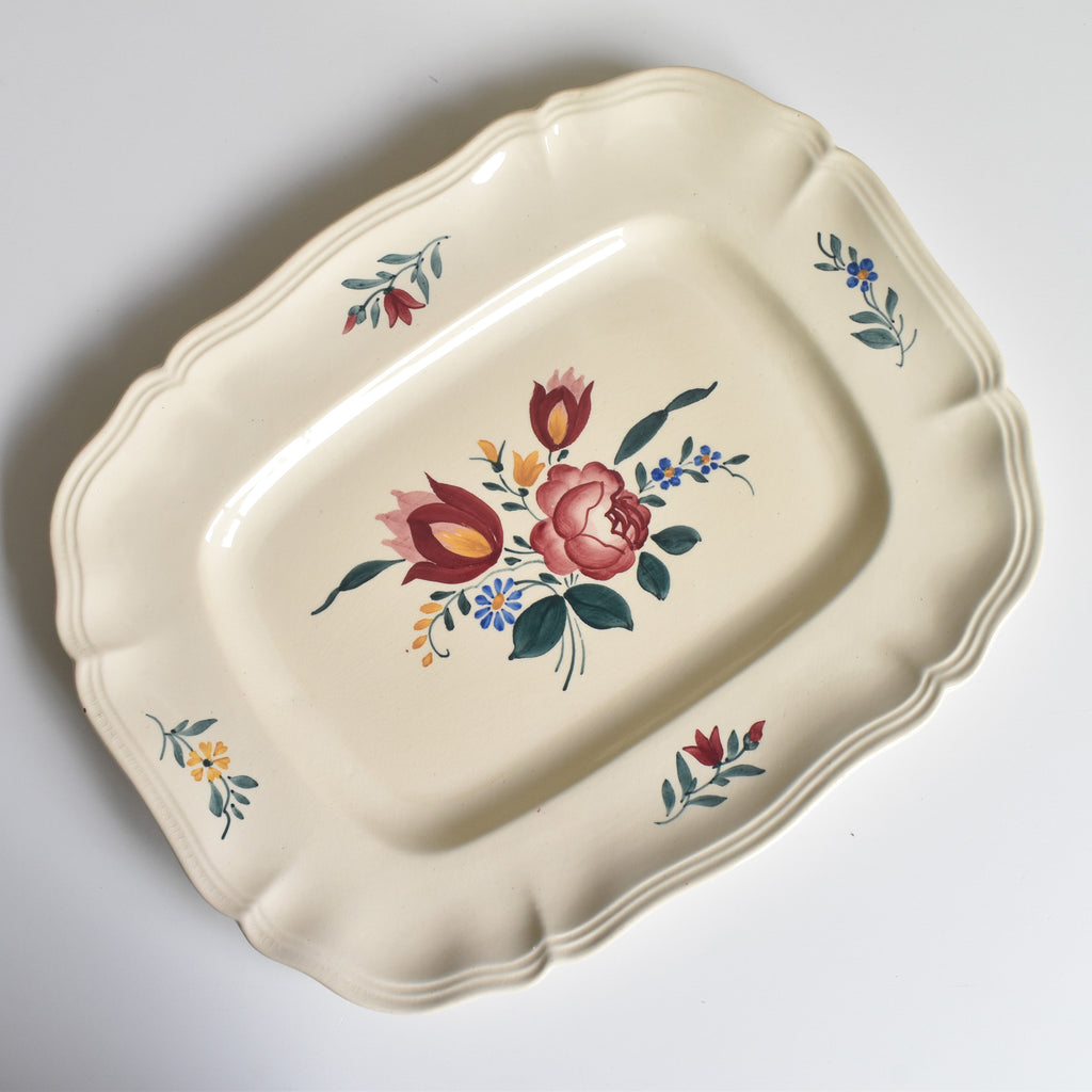 美品2枚◇ロンシャン窯VILLEY大きめディネット深皿 ジアンピシェ