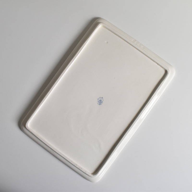 Antique Ceramic Tray, Germany, Roesler Rodach