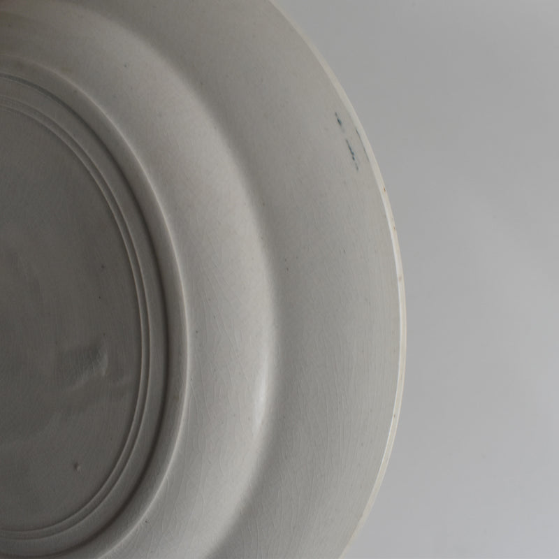 Antique Large Plate VveG Clairefontaine Récamier