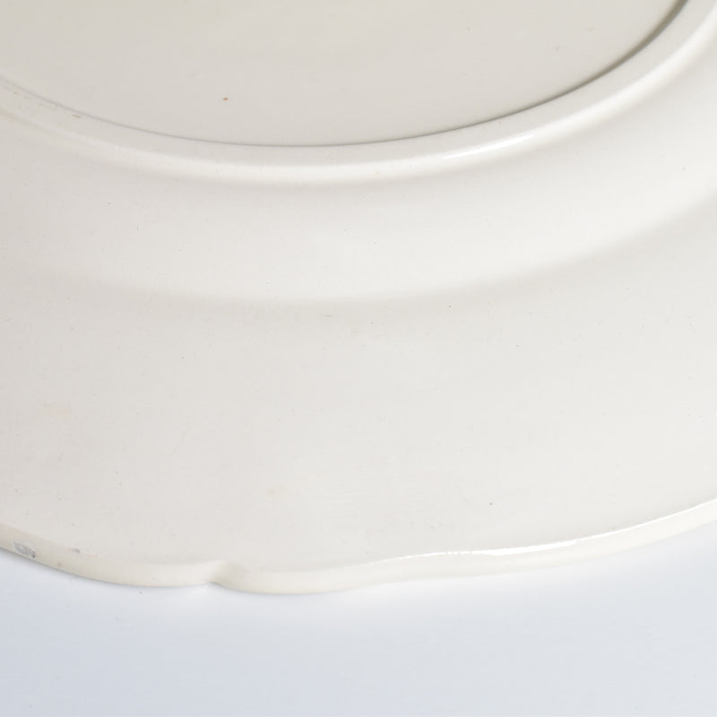 Vintage Large Plate Digoin & Sarreguemines Yann