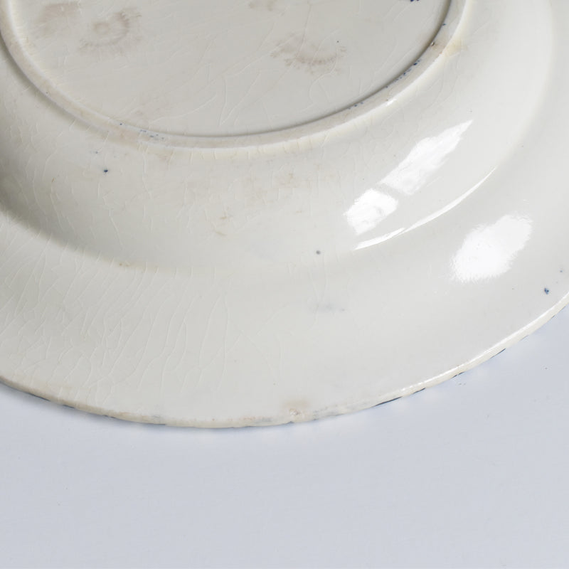 Antique Deep Plate S&G Clairefontaine Rocaille