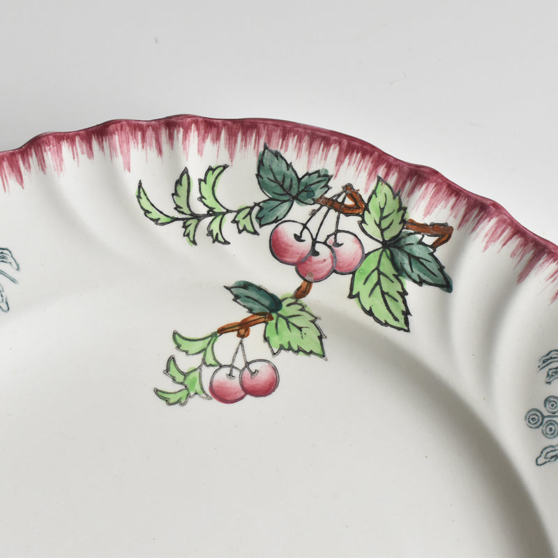 Antique Plate - Longwy Montmorency