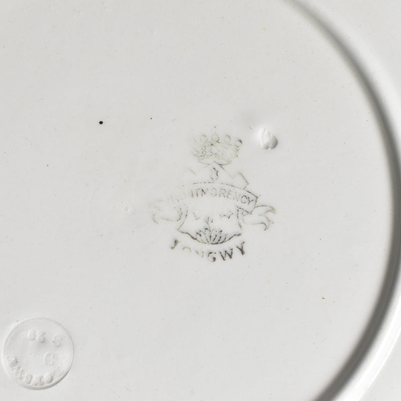 Antique Plate - Longwy Montmorency