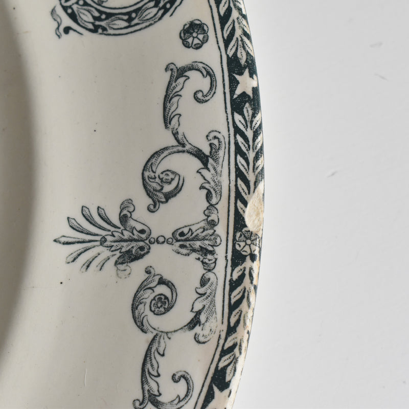 アンティーク大皿 R&A サラン Cambacérès（カンバセレス）