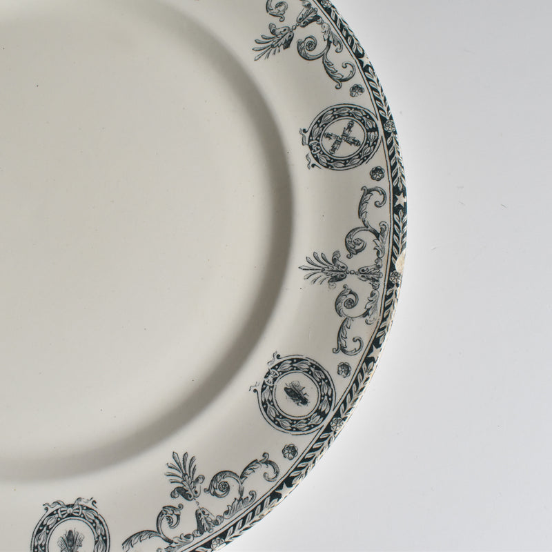 アンティーク大皿 R&A サラン Cambacérès（カンバセレス）