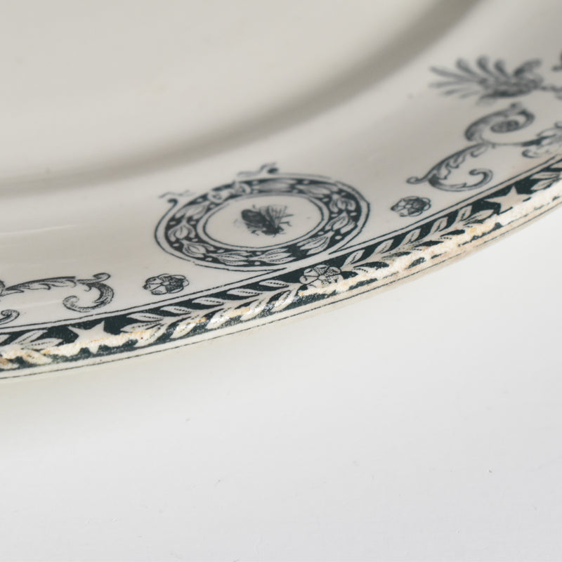 アンティーク大皿 R&A サラン Cambacérès（カンバセレス）