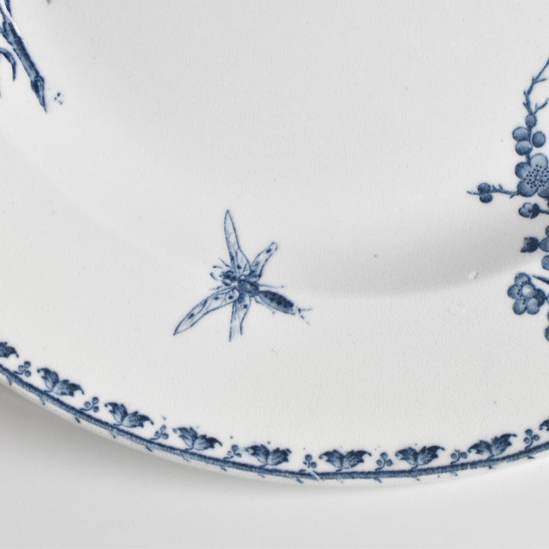 Antique large plate U&C Sarreguemines Carmen