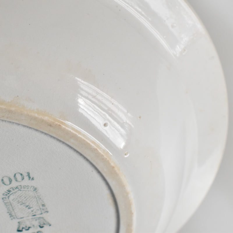 Antique deep dish, Saint-Amand 4003 A