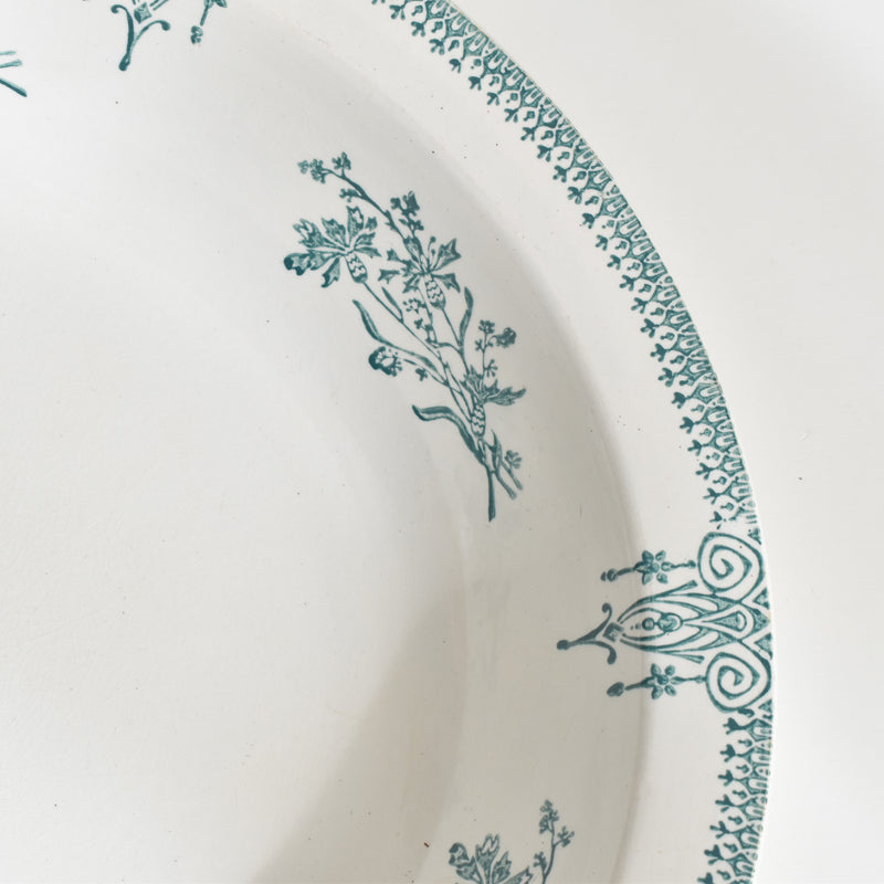Antique deep dish, Saint-Amand 4003 A