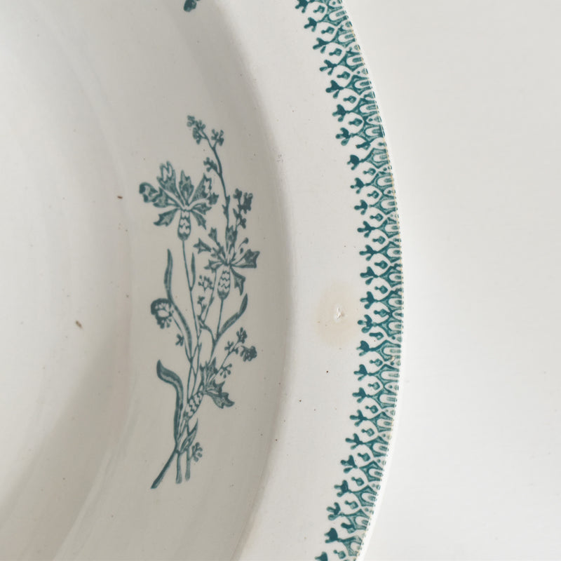 Antique deep dish, Saint-Amand 4003 A