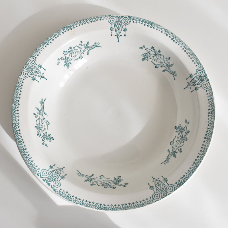 Antique deep dish, Saint-Amand 4003 A