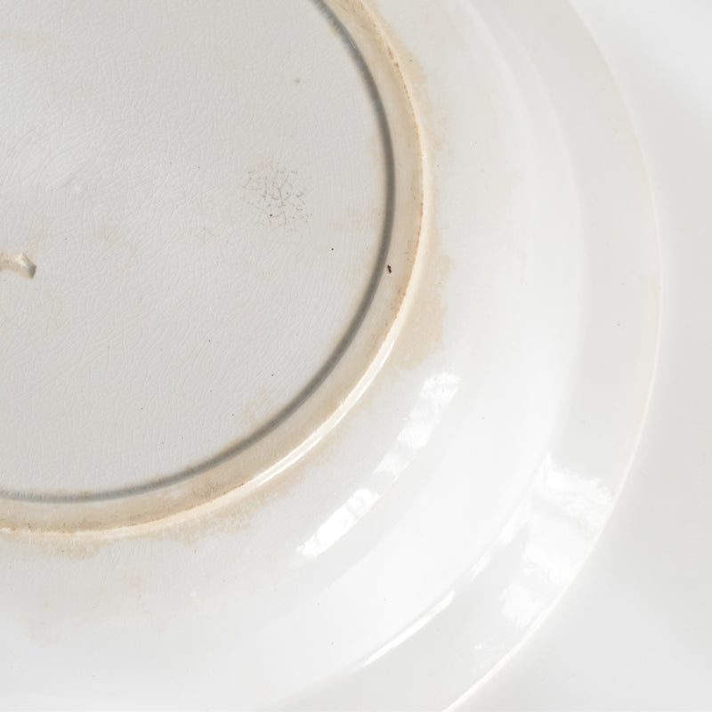 Antique deep dish, Saint-Amand 4003 A