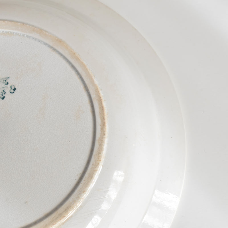 Antique deep dish, Saint-Amand 4003 A