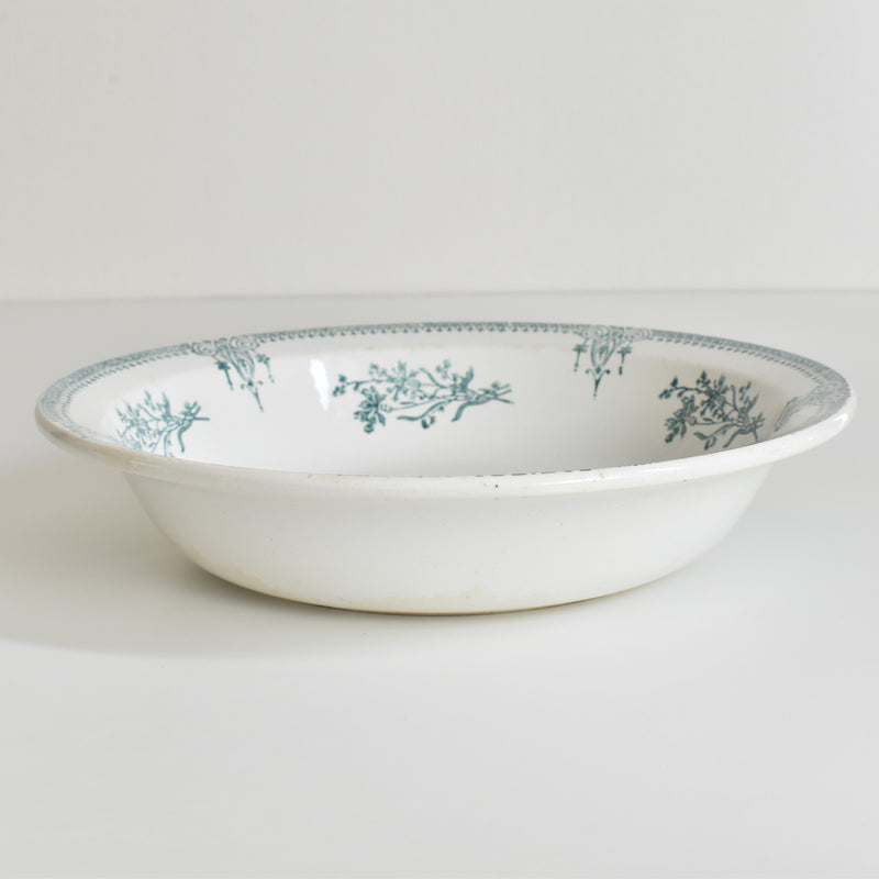 Antique deep plate, Saint-Amand 4003 B