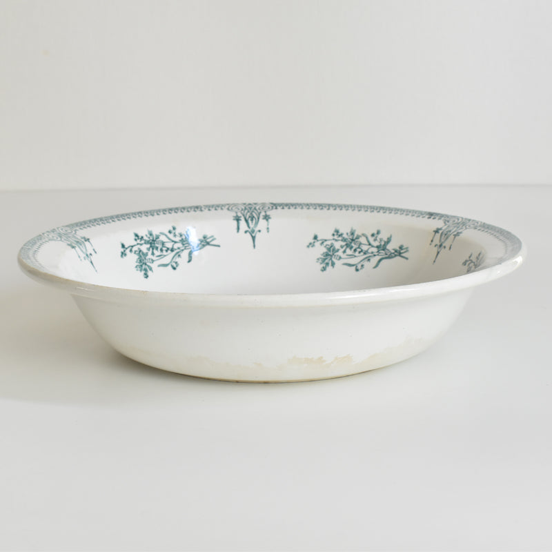 Antique deep plate, Saint-Amand 4003 B