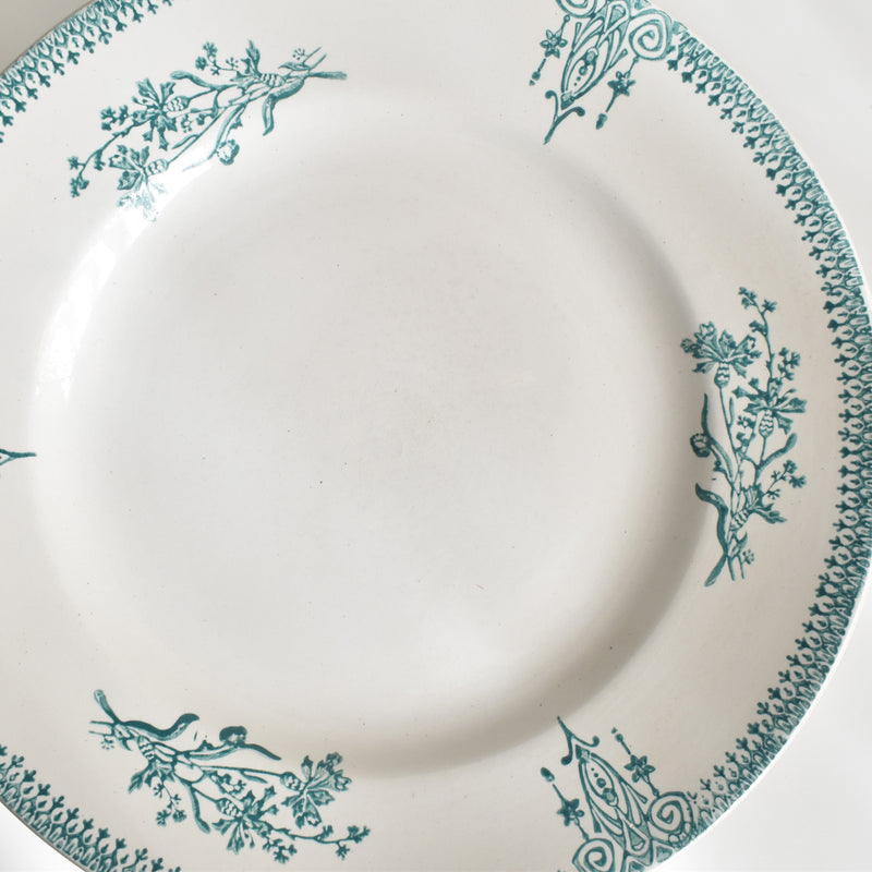 Antique plate, Saint-Amand 4003 B