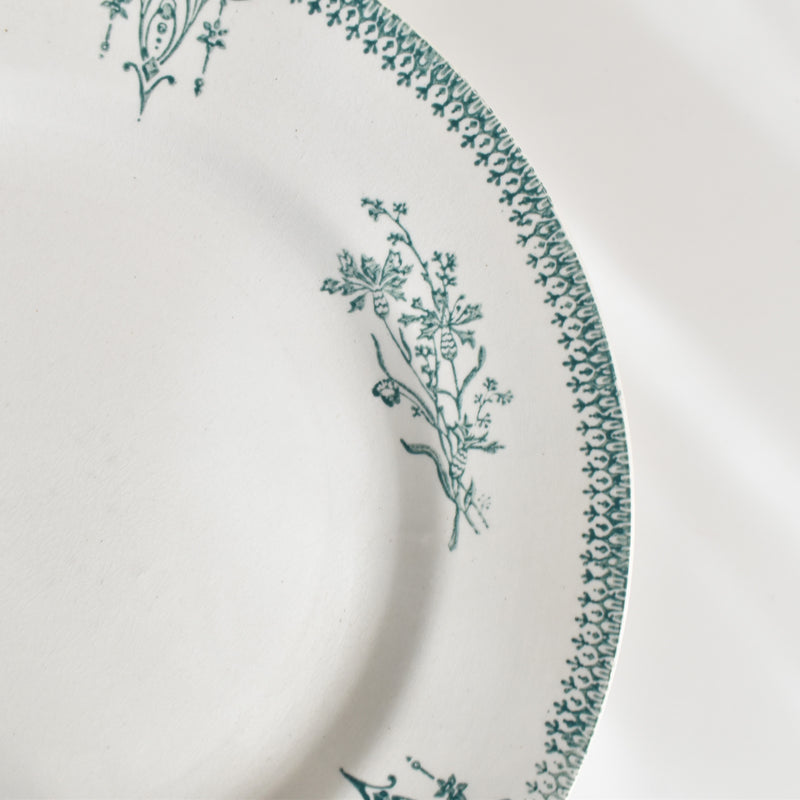 Antique plate Saint-Amand 4003 C