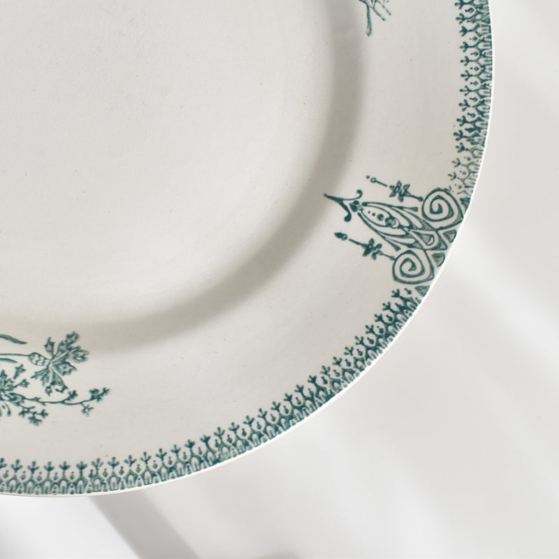 Antique plate Saint-Amand 4003 C