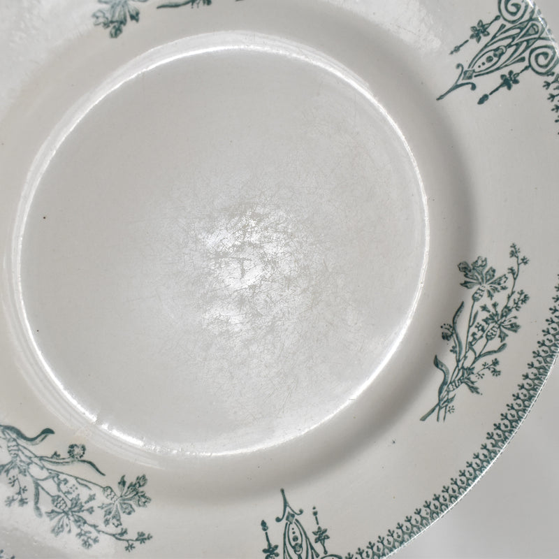 Antique Plate Saint-Amand 4003 D