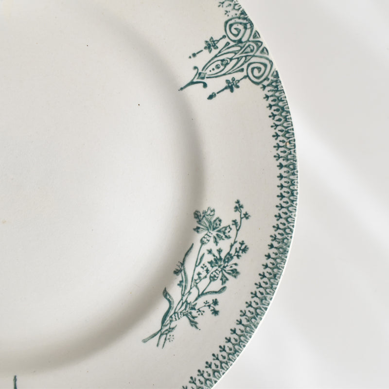 Antique Plate Saint-Amand 4003 D