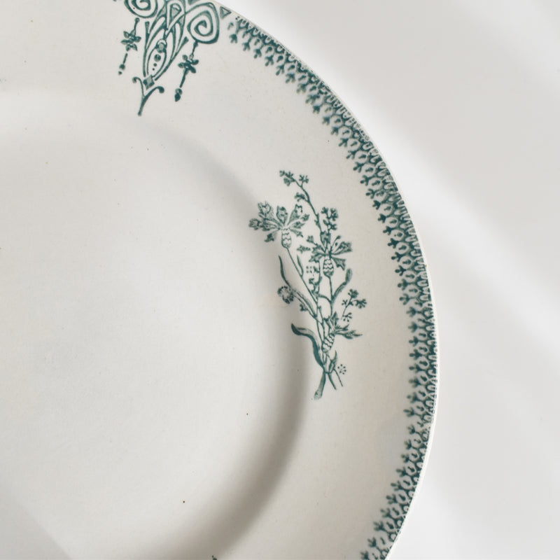Antique Plate Saint-Amand 4003 D