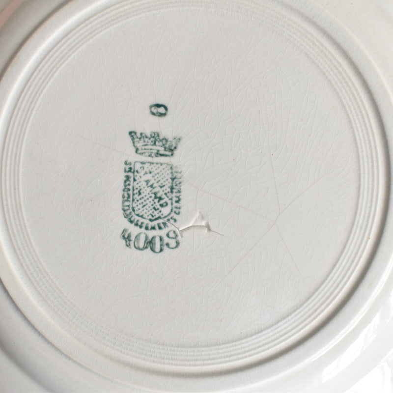 Antique Plate Saint-Amand 4003 D