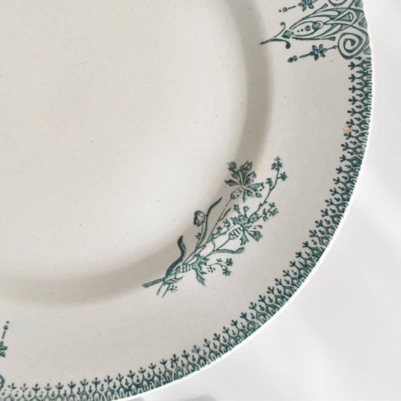 Antique Plate: Saint-Amand 4003 E