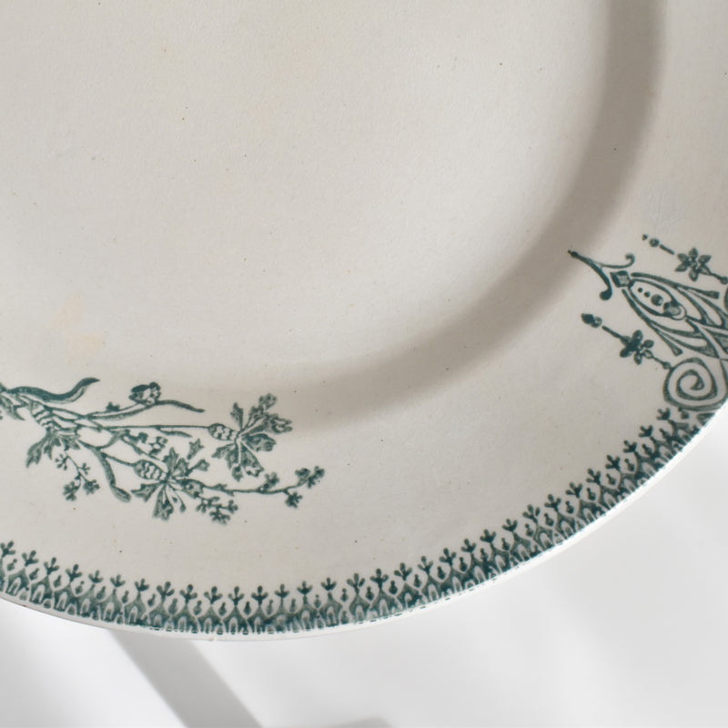 Antique Plate: Saint-Amand 4003 E