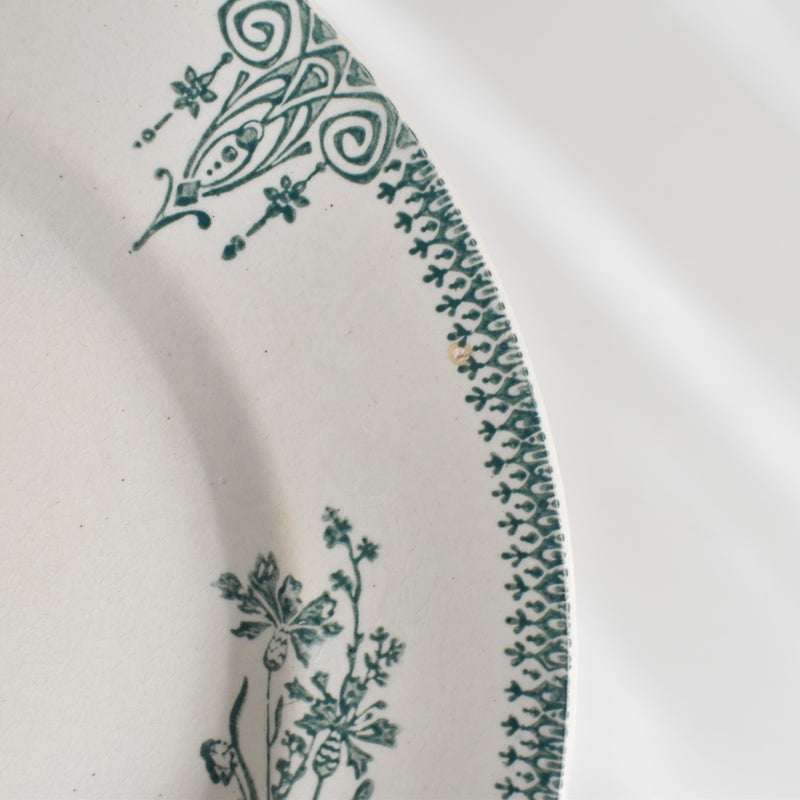 Antique Plate: Saint-Amand 4003 E