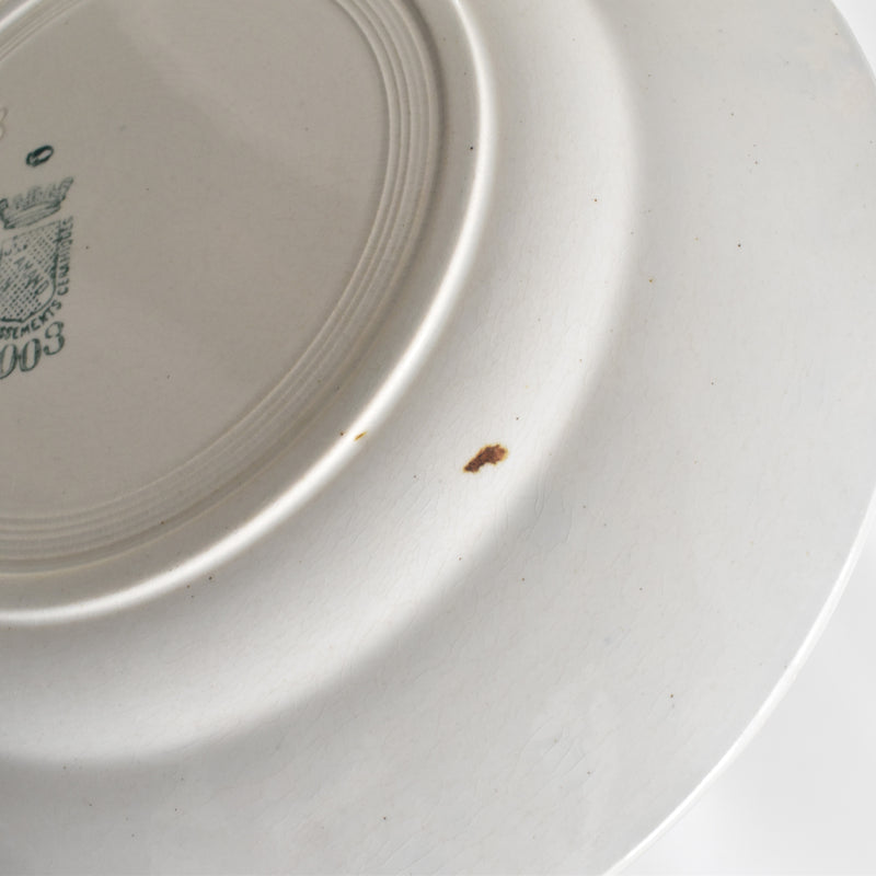 Antique Plate: Saint-Amand 4003 E