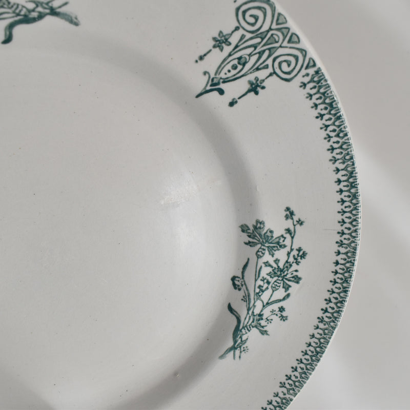 Antique Plate Saint-Amand 4003 F