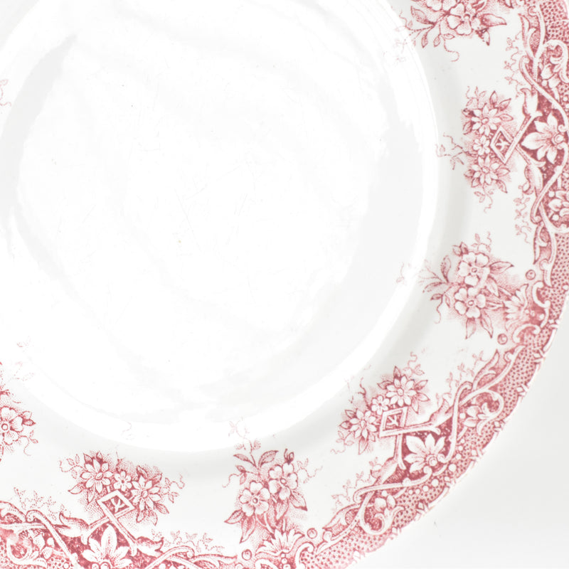 Antique Dessert Plate, Saint-Amand, Prima A