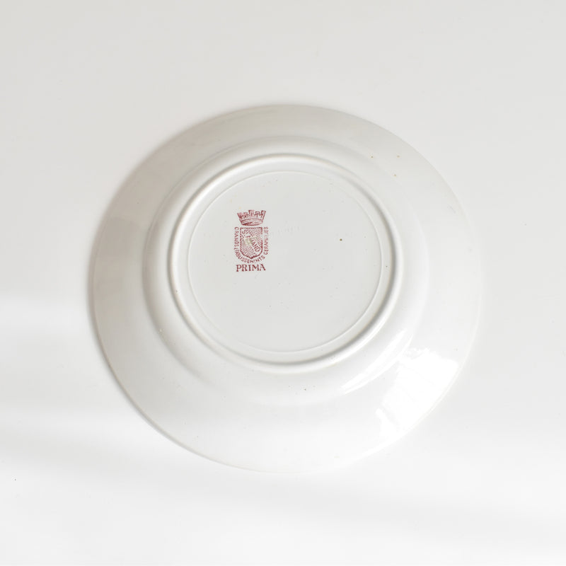 Antique Dessert Plate, Saint-Amand, Prima A