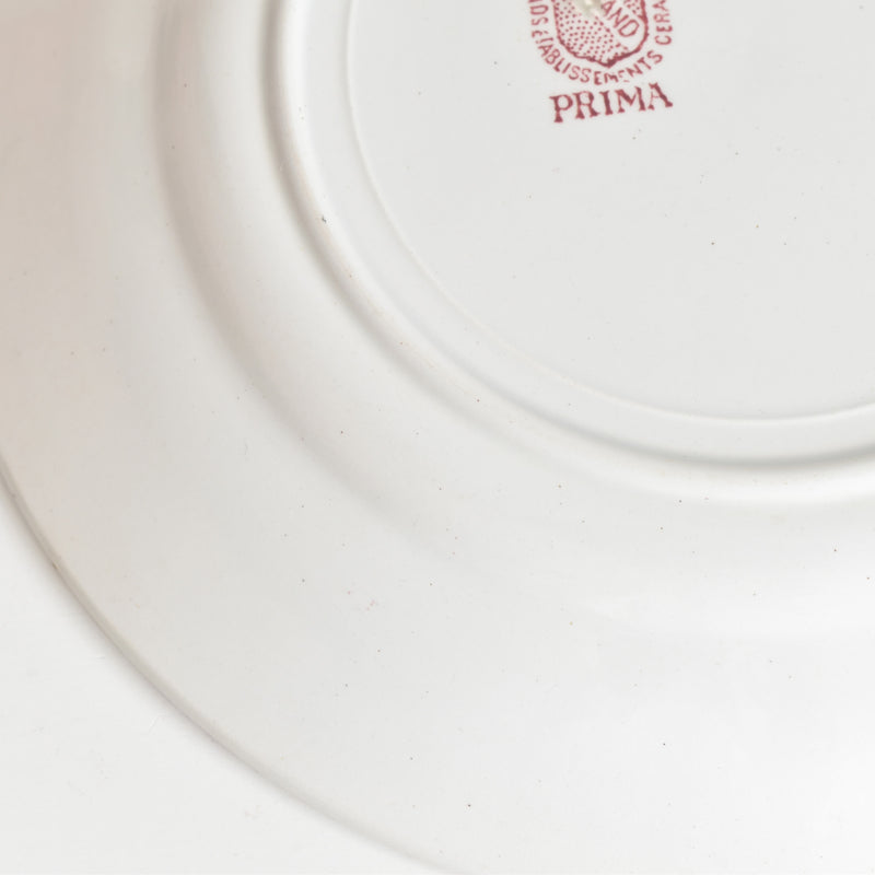 Antique Dessert Plate, Saint-Amand, Prima A