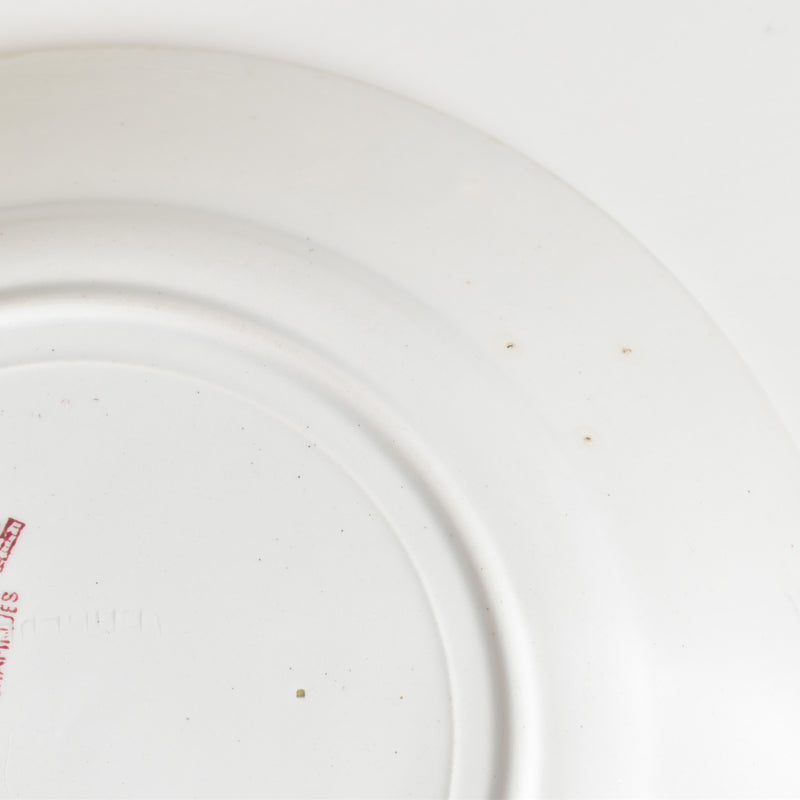 Antique Dessert Plate, Saint-Amand, Prima A