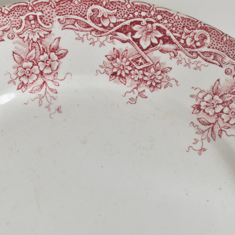 Antique Dessert Plate, Saint-Amand, Prima B