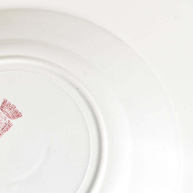 Antique Dessert Plate, Saint-Amand, Prima B